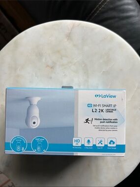 L2 2K Wi‑Fi Smart Light Bulb Camera - White